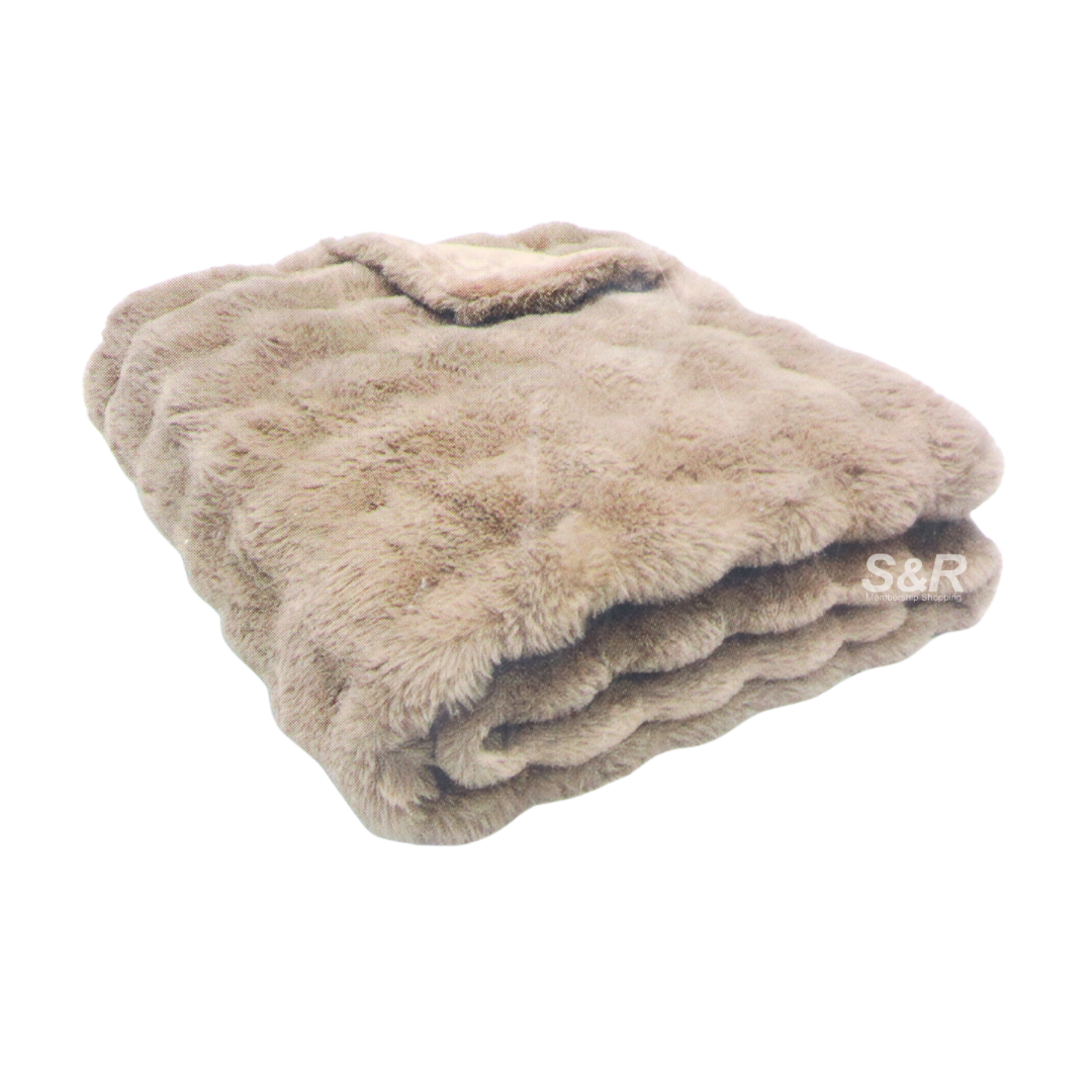 Serenity 2-pack Water Resistant Faux Fur Throw